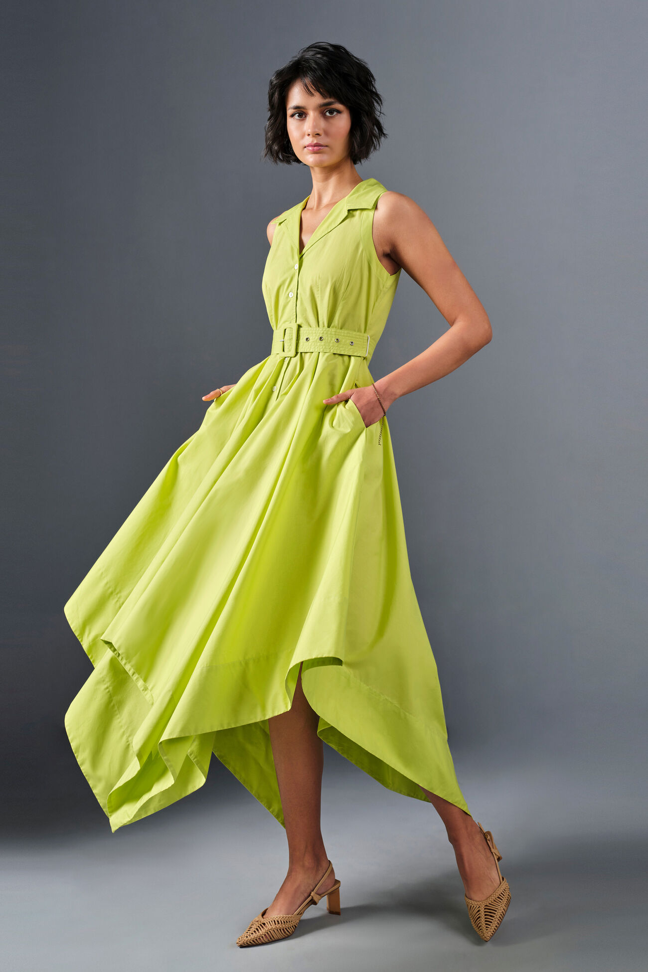 Buy our Frolic Summer Cotton Dress online from ANDIndia SC- S24AJ224ADRCP