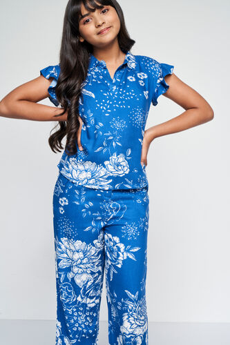 Mermaid Wishes Floral Set, Blue, image 4