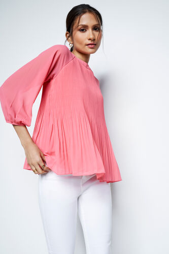 Coral Hues Top, Pink, image 4