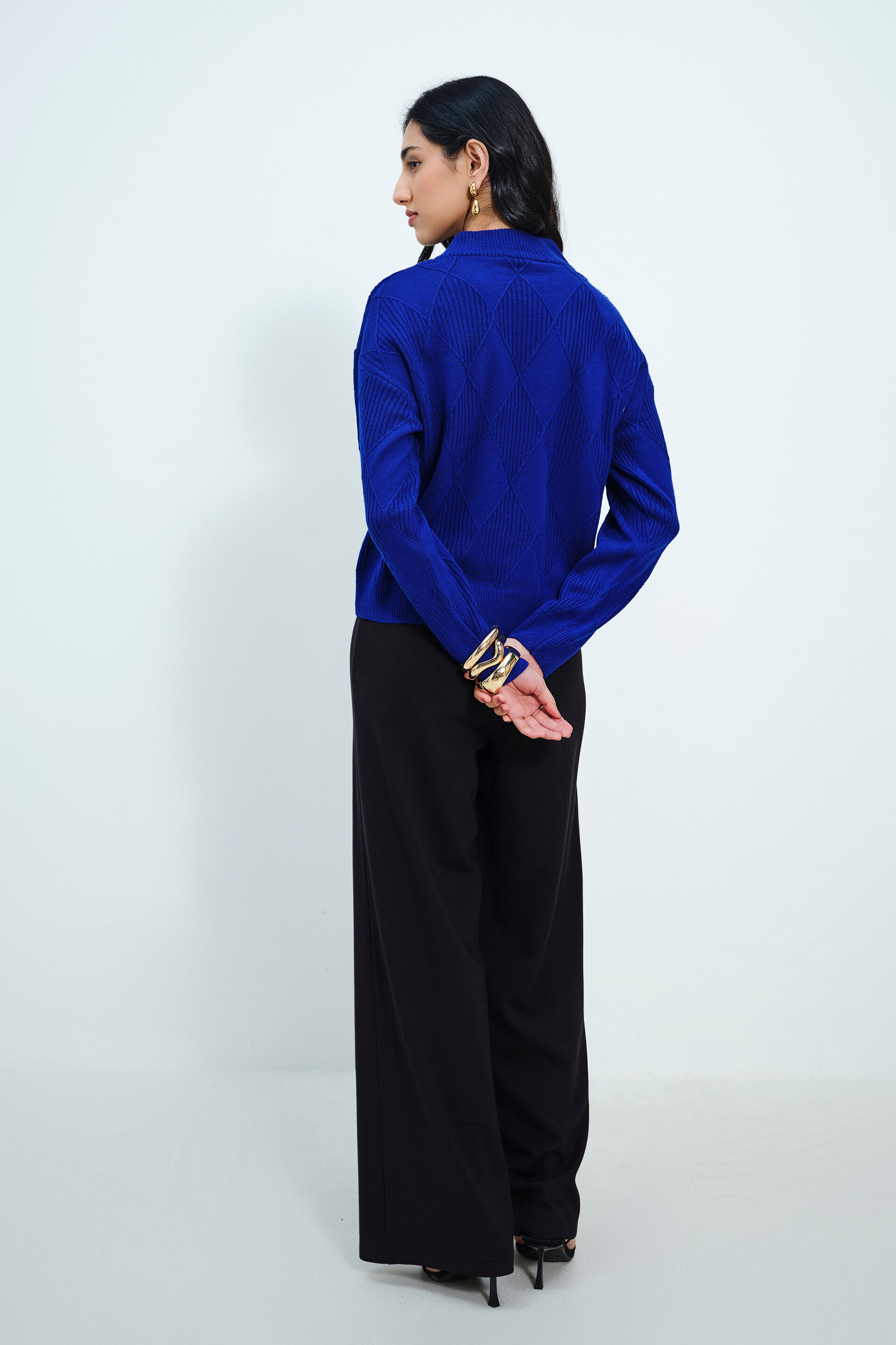 Cobalt Rush Sweater, Blue, image 5