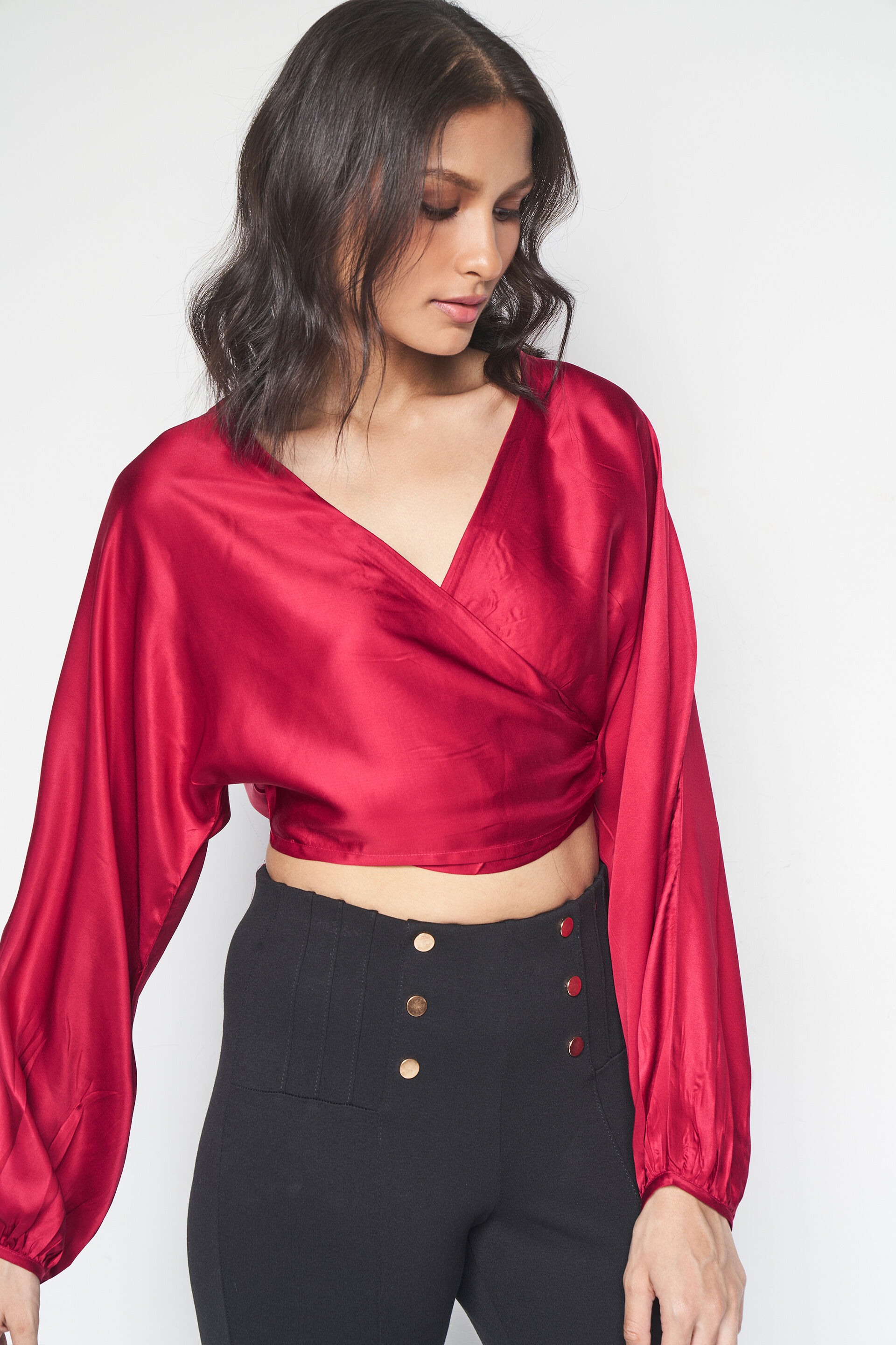 Red O'Clock Top, Red, image 1