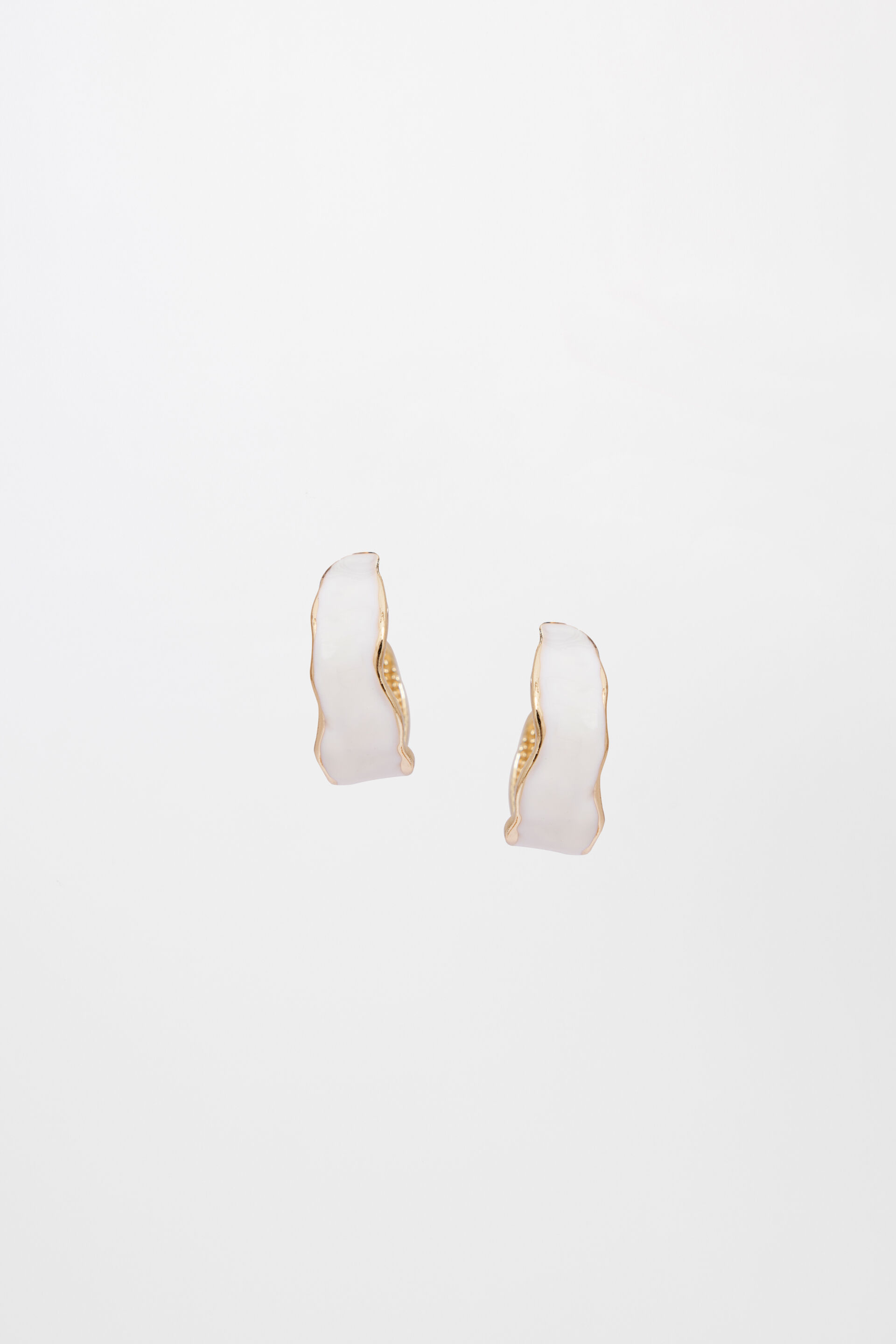 White metal new arrivals earrings