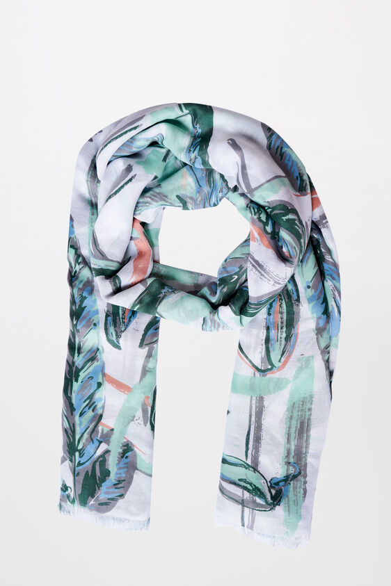 Green Scarf , , image 1