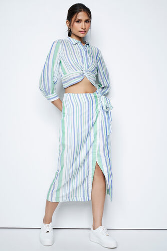 Stripe Express Skirt Set, Multi Color, image 4