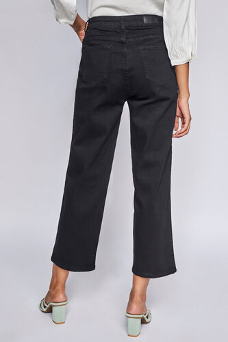 Black Solid Straight Bottom, Black, image 5
