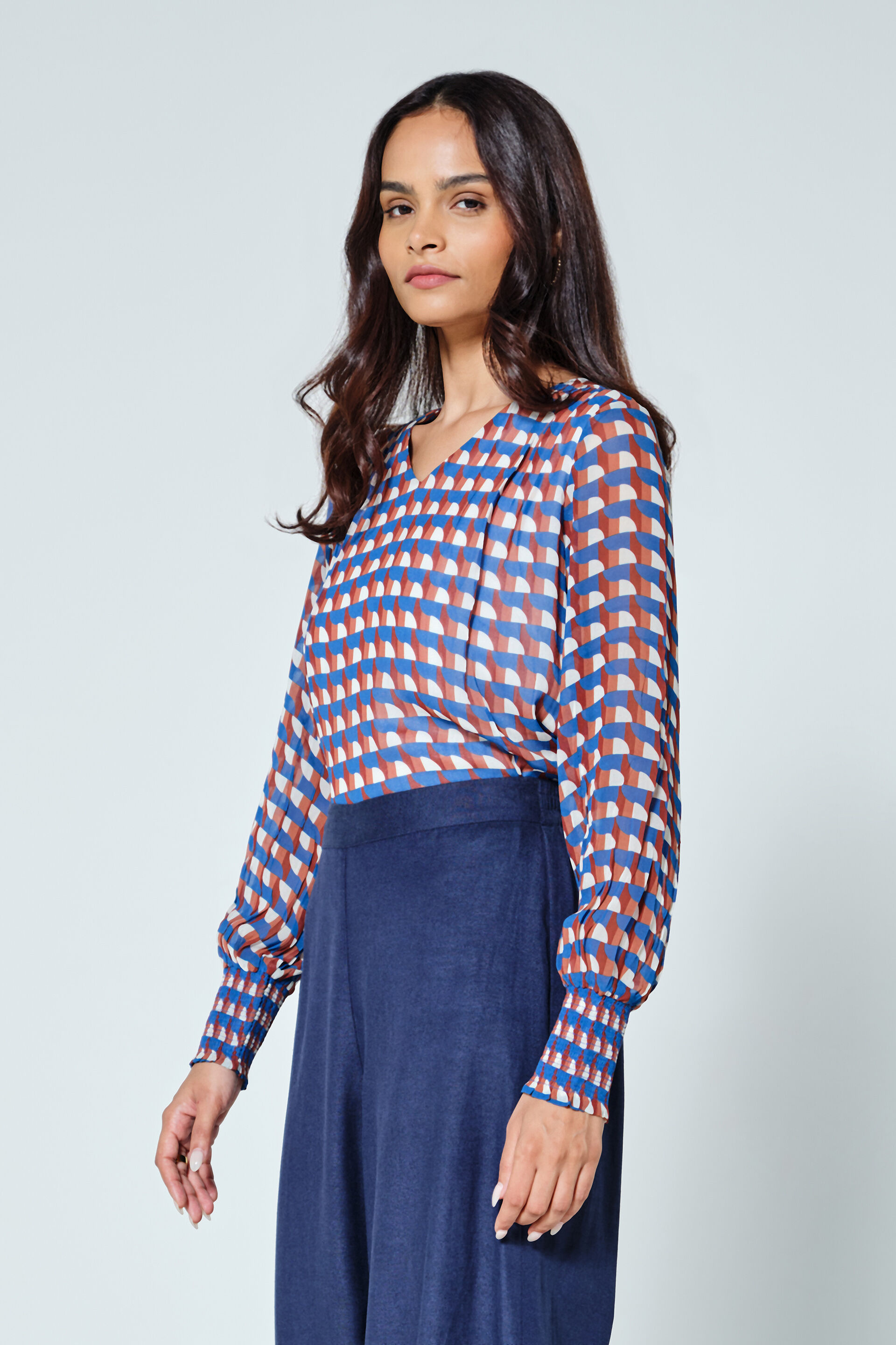 Lirio Top, Brown, image 3