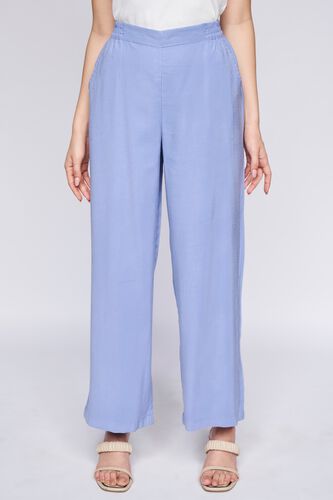 2 - Blue Solid Straight Bottom, image 1
