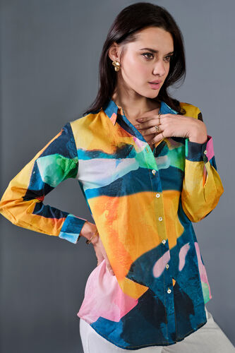 Palette Pop Cotton Shirt, Multi Color, image 3