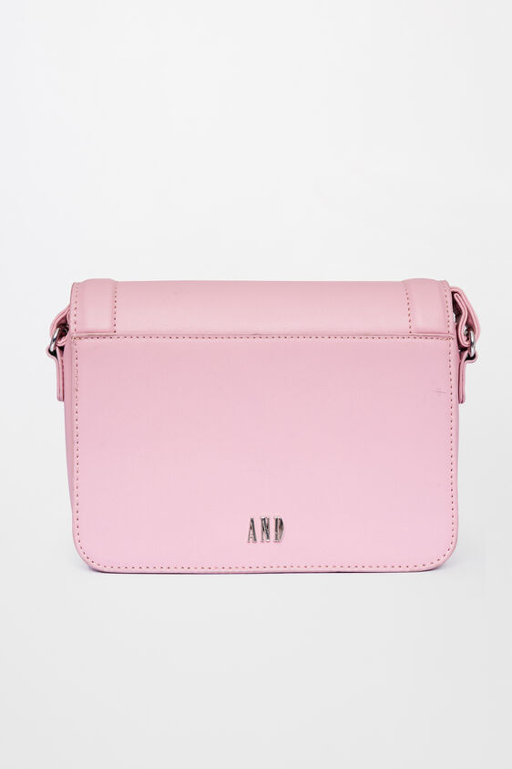 Pink Polyurethane Ladies Purse L, , image 4