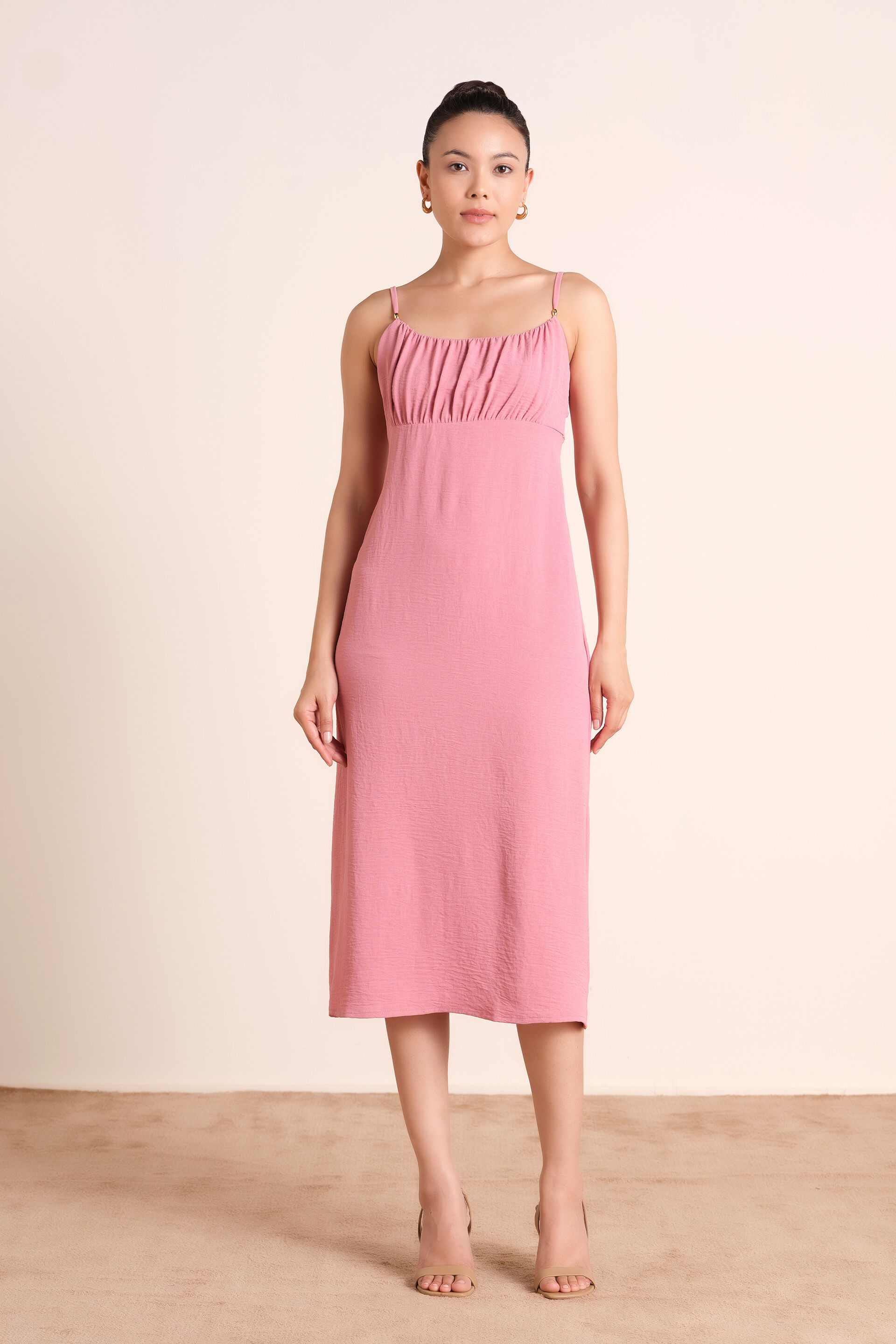 Verdelle Ancient Pink Dress, Pink, image 1
