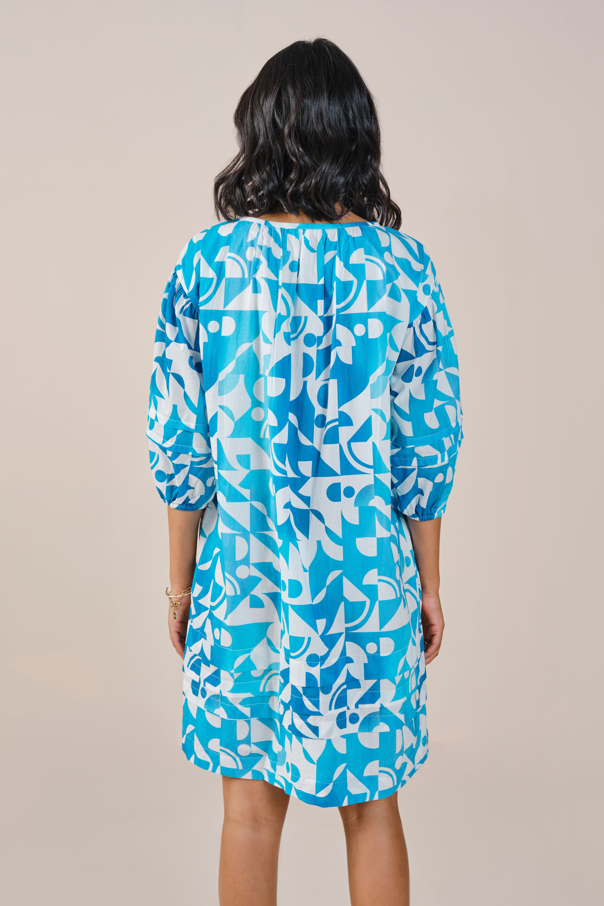 Azure Dreams Dress, Blue, image 4