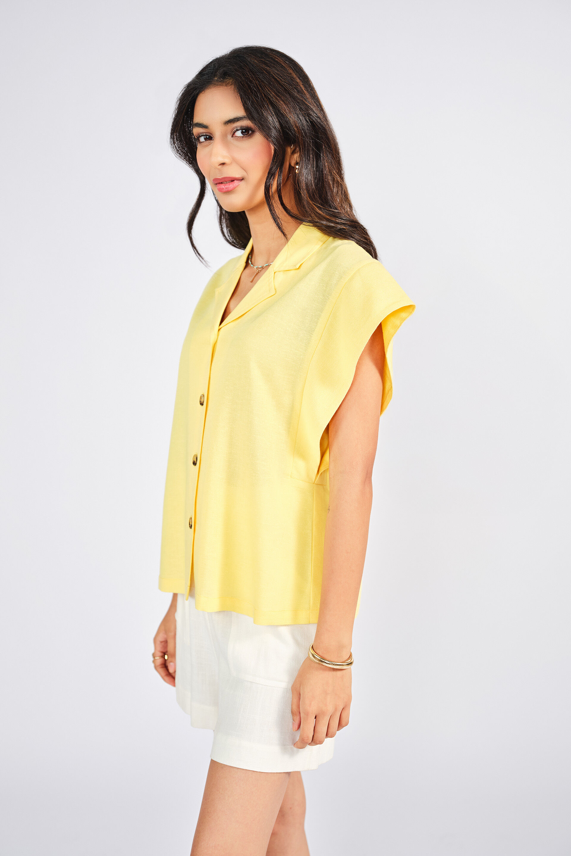 Vibe With Yellow Top, Yellow, image 3