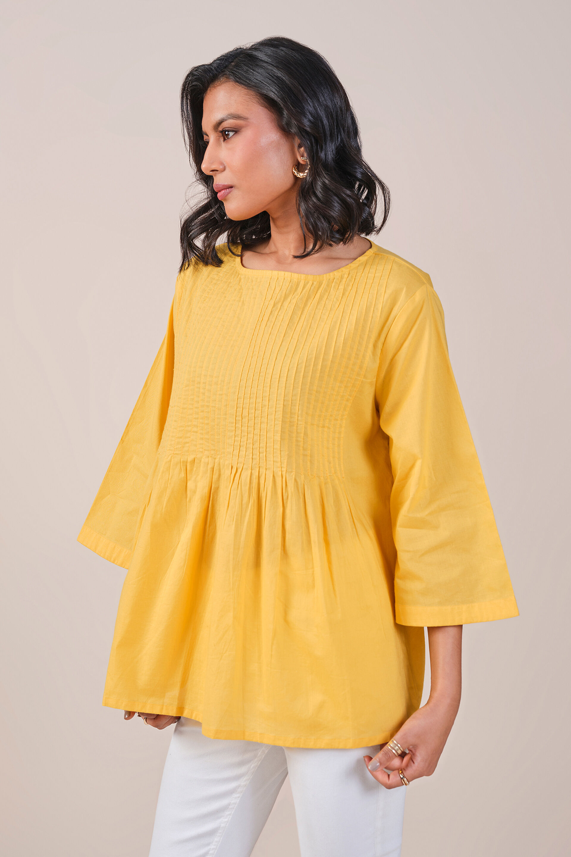 Sunrise Dream Top, Yellow, image 3