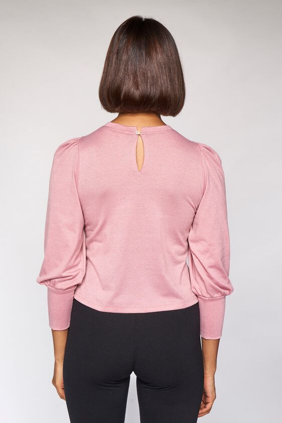 6 - Blush Solid Straight Top, image 6