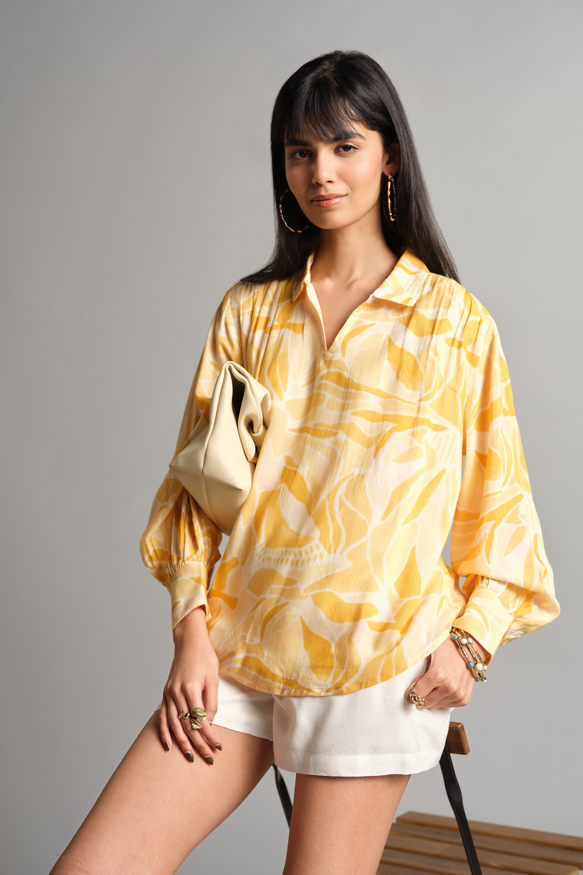 Life Of The Abstract Top, Yellow, image 3