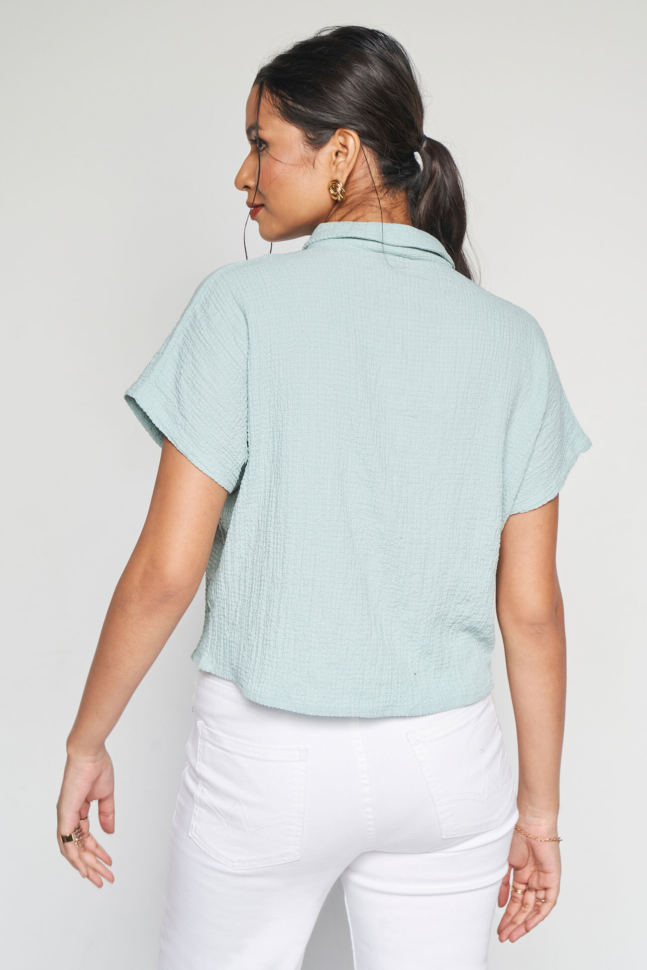 Everyday Essential Shirt, Mint, image 4