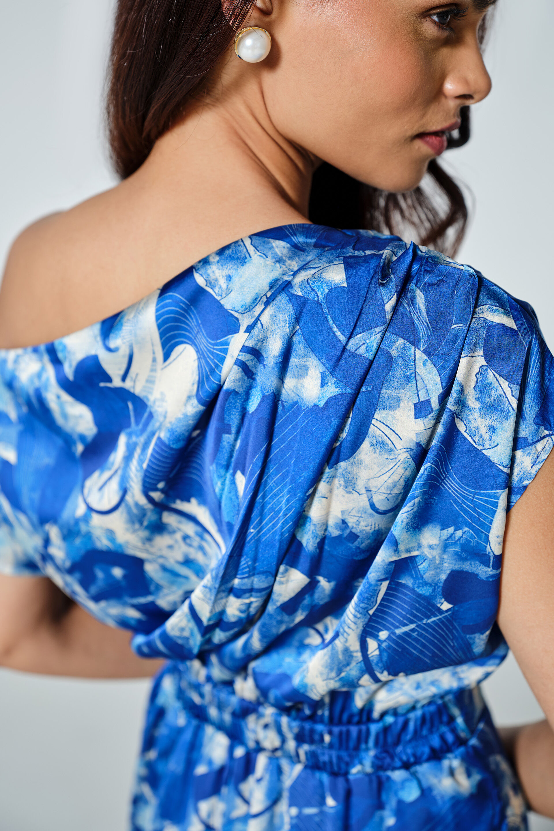 Lagoon Blue Dress, Blue, image 4