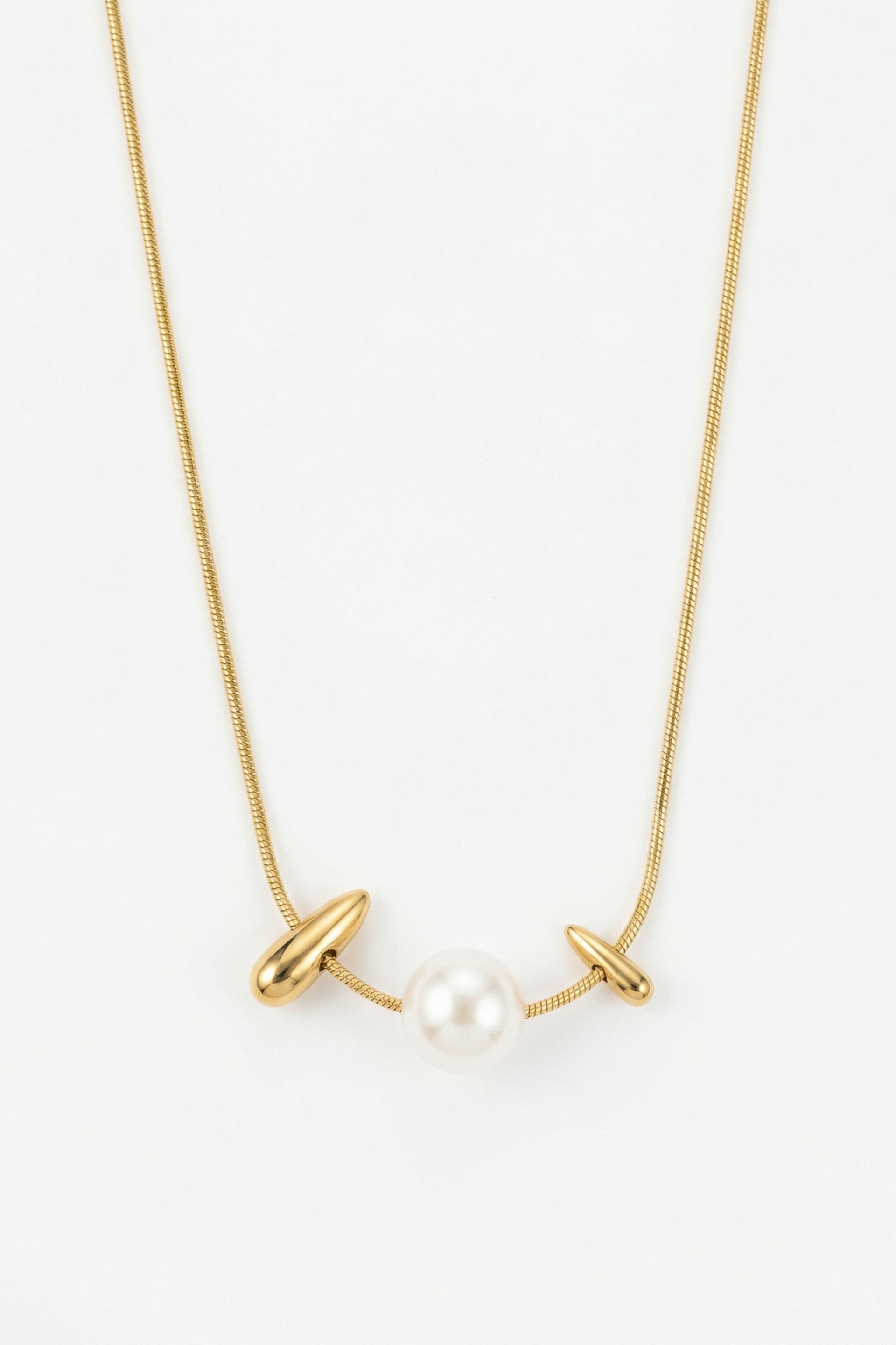 Pearl Pendant Necklace, , image 1