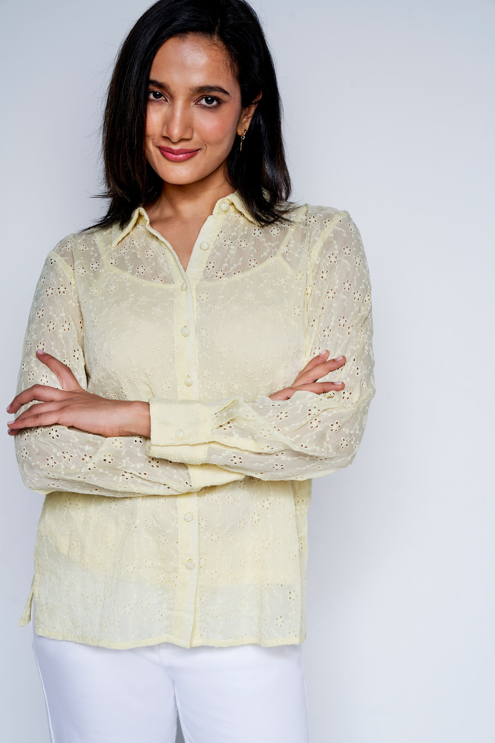 Yellow Marshmallow Top, Yellow, image 5