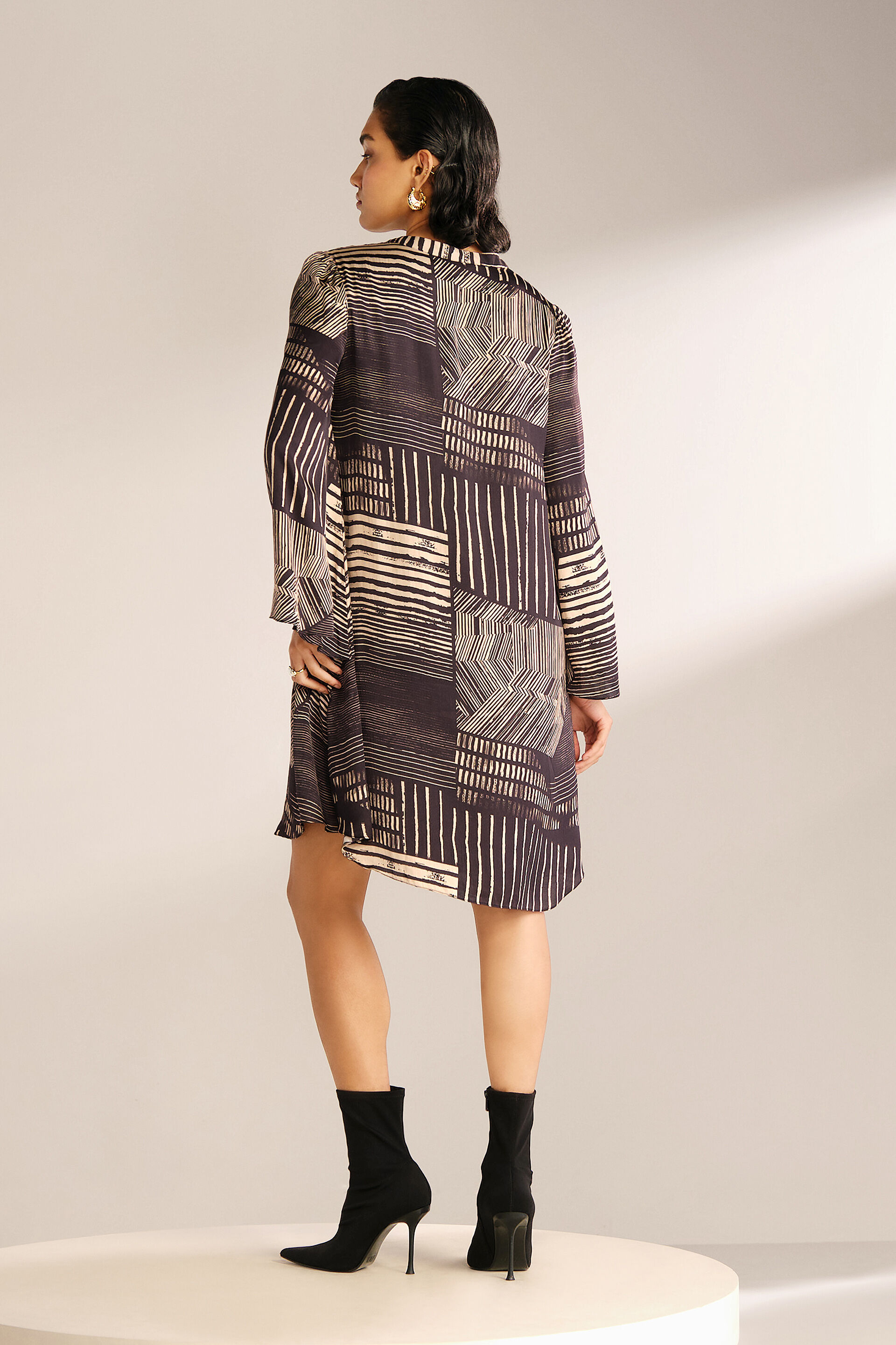 Shanda Modal Dress, Black, image 3