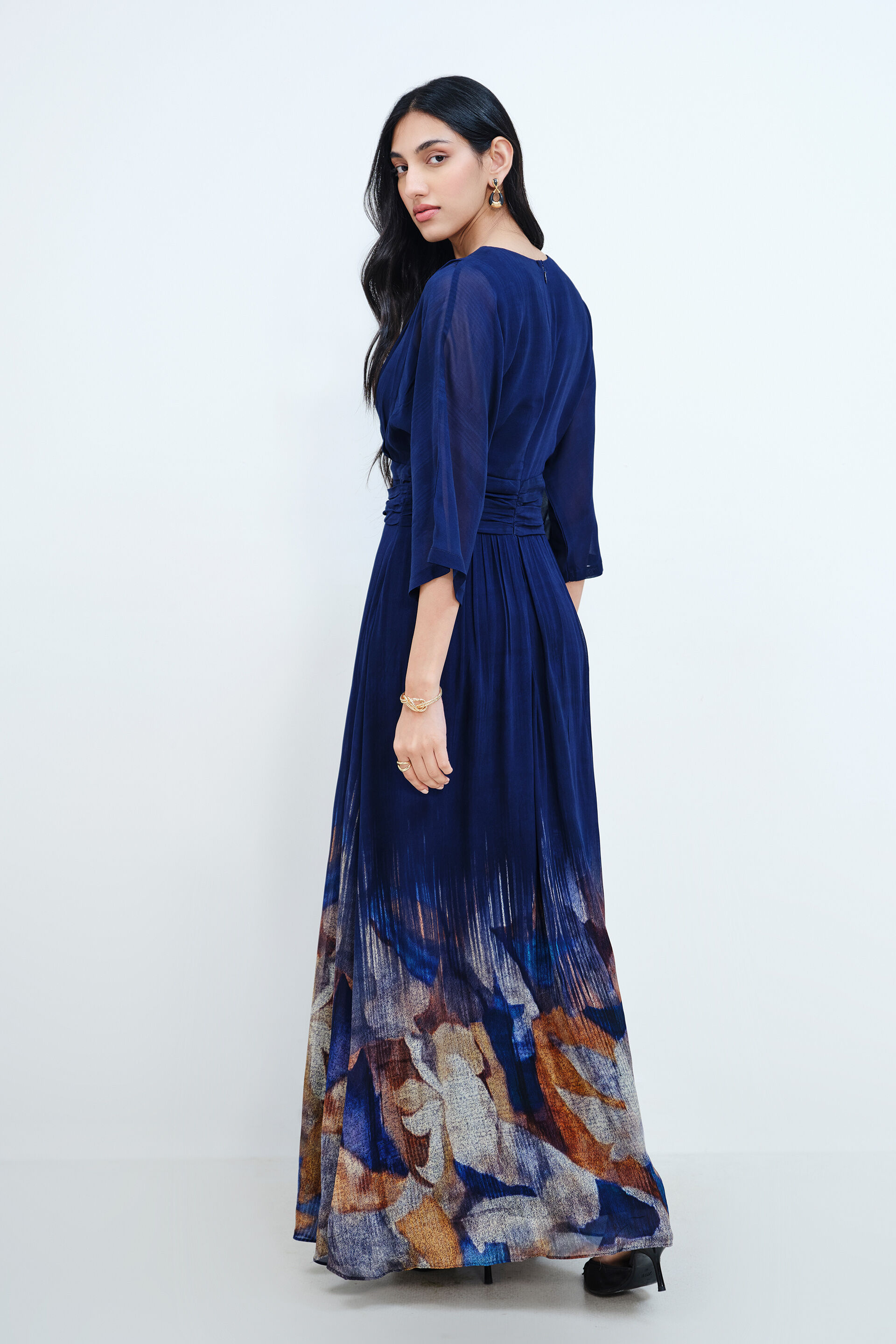 Sapphire Song Maxi Dress, Blue, image 5