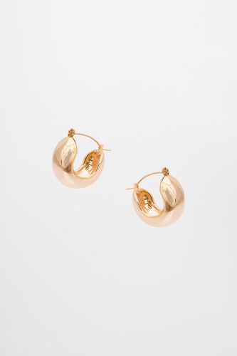 Gold Brass Earring, , image 2
