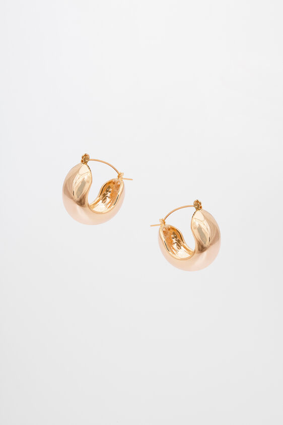 Gold Brass Earring, , image 2
