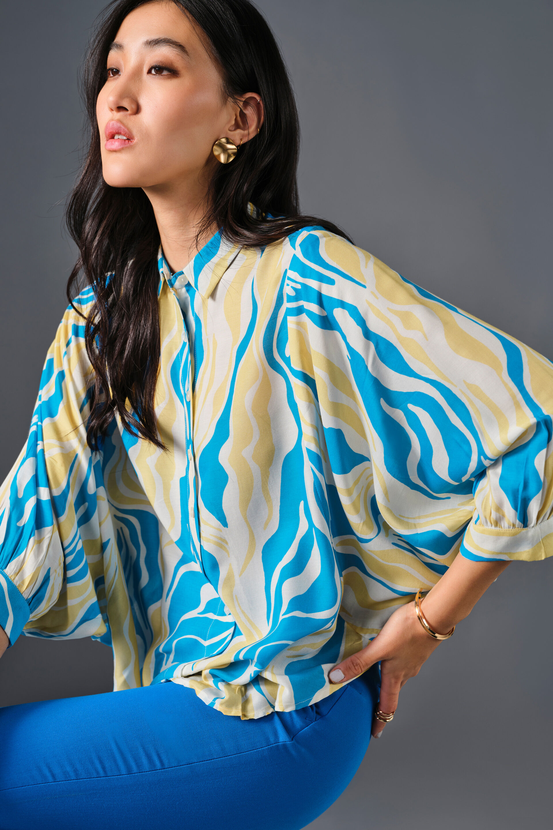 Skylar Shirt, Blue, image 6