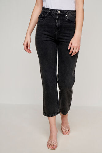 Charcoal Solid Straight Bottom, Charcoal, image 1