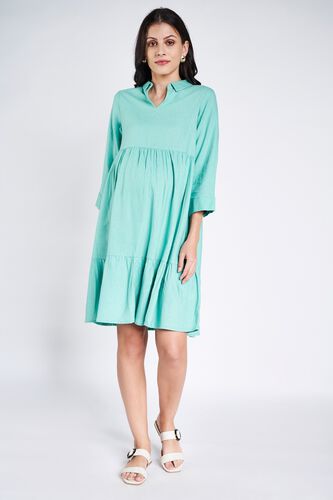 1 - Mint Maternity Short Dress, image 1