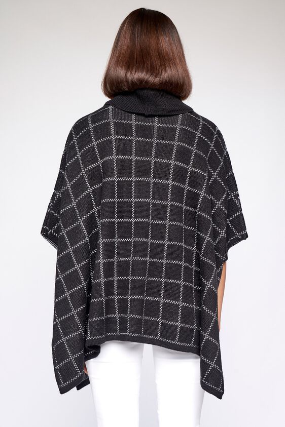 5 - Black Self Design Kaftan Top, image 5