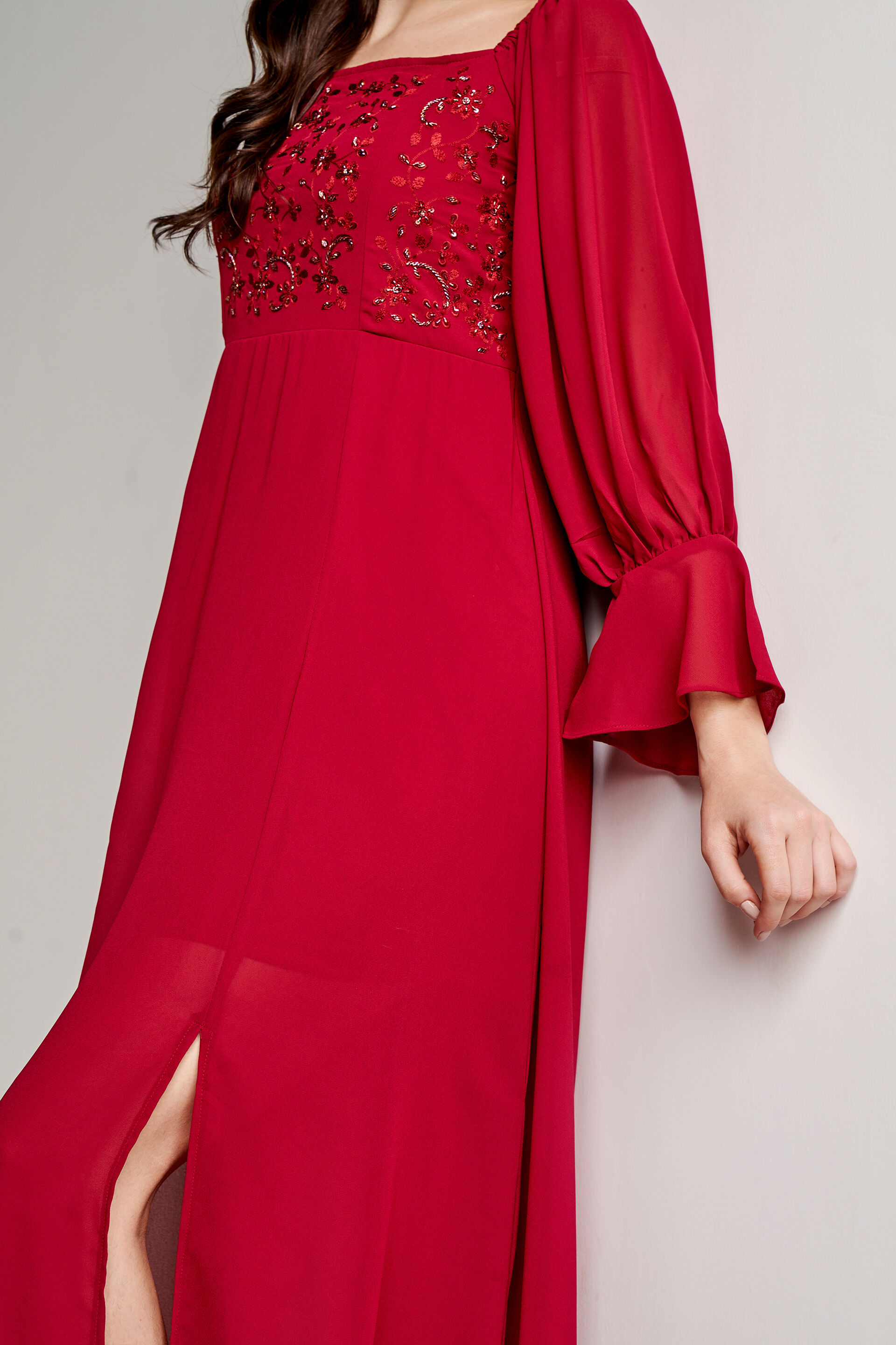 Buy Red Dresses for Women by Mabish By Sonal Jain Online | Ajio.com