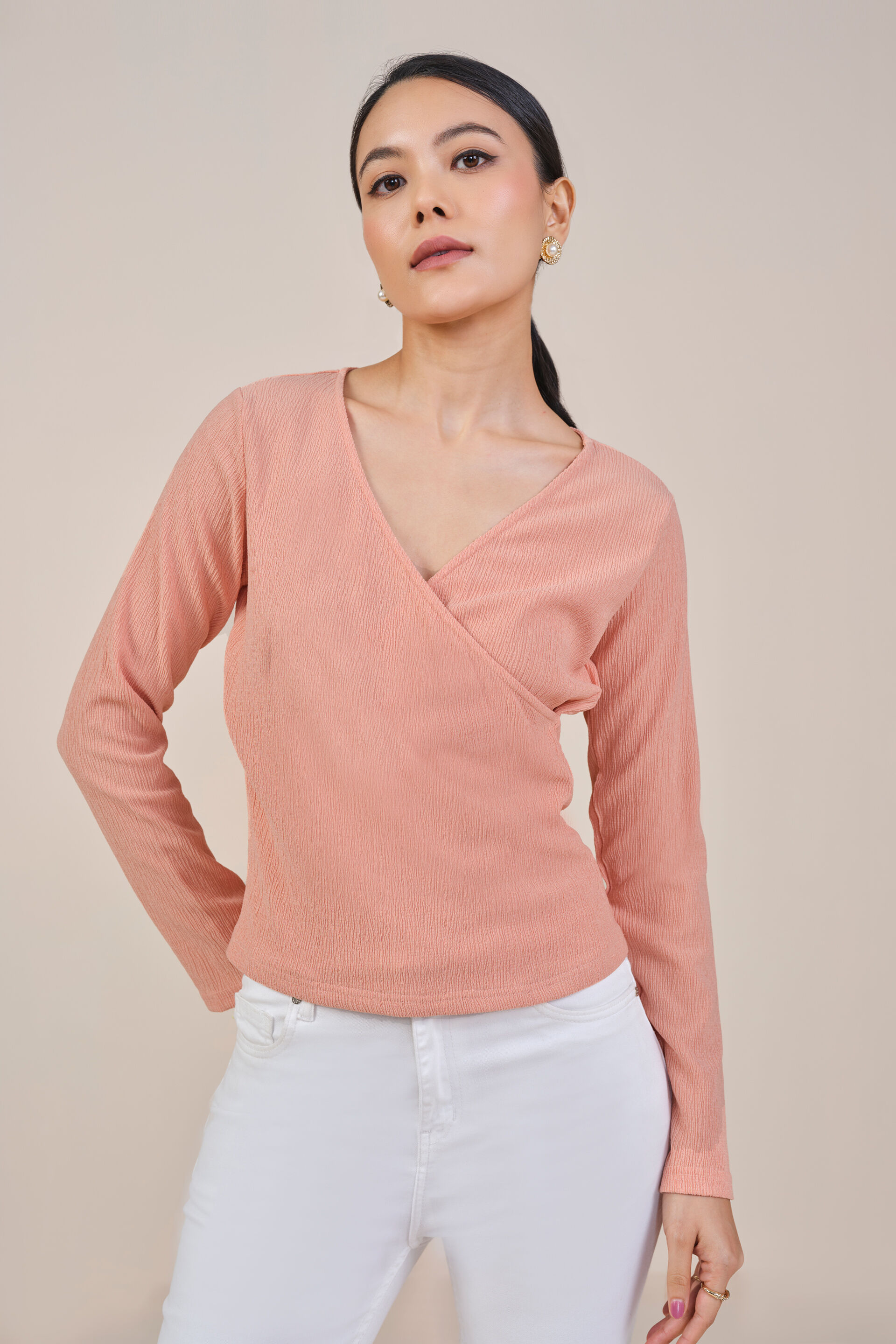Feeling Peachy Top, Peach, image 4