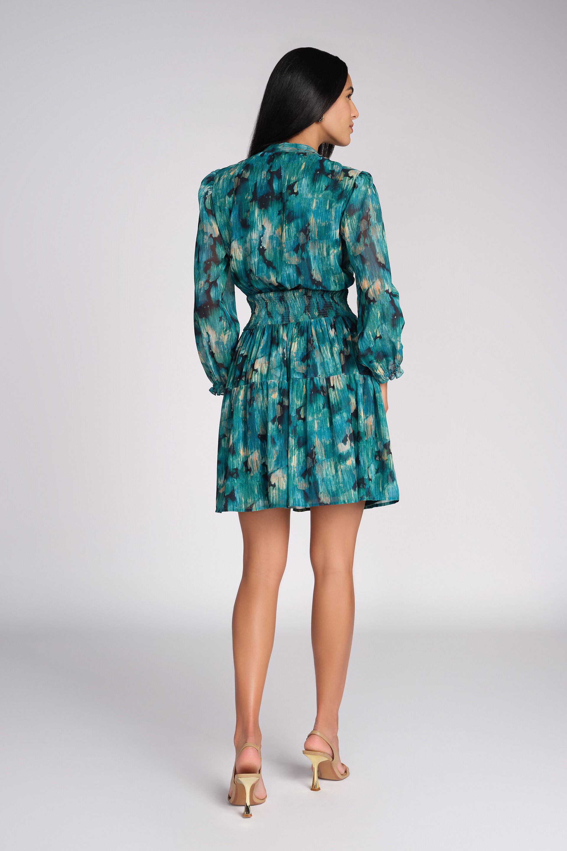 Enchanted Grove Dress, Green, image 6