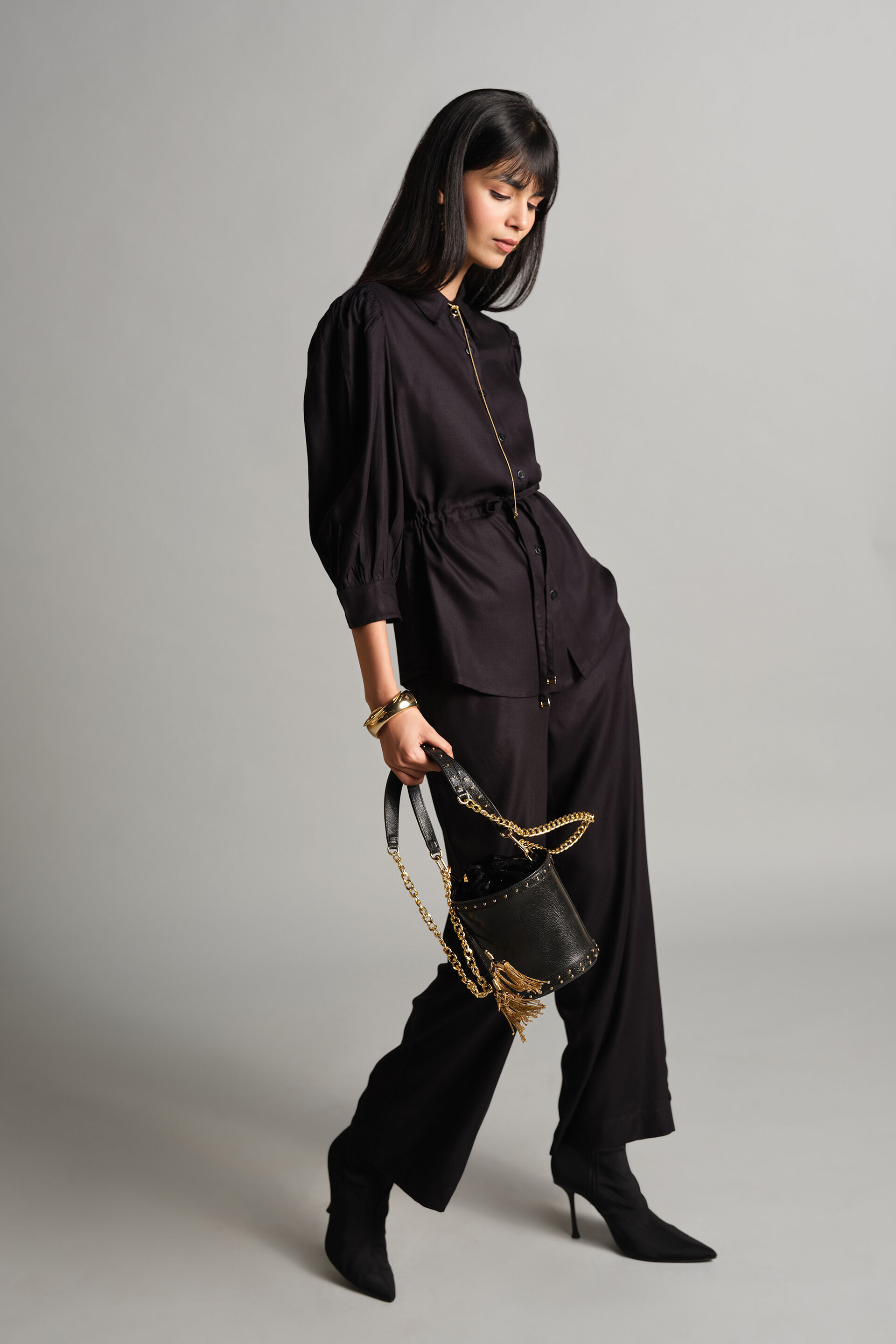 Black Ona Co-ord, Black, image 1