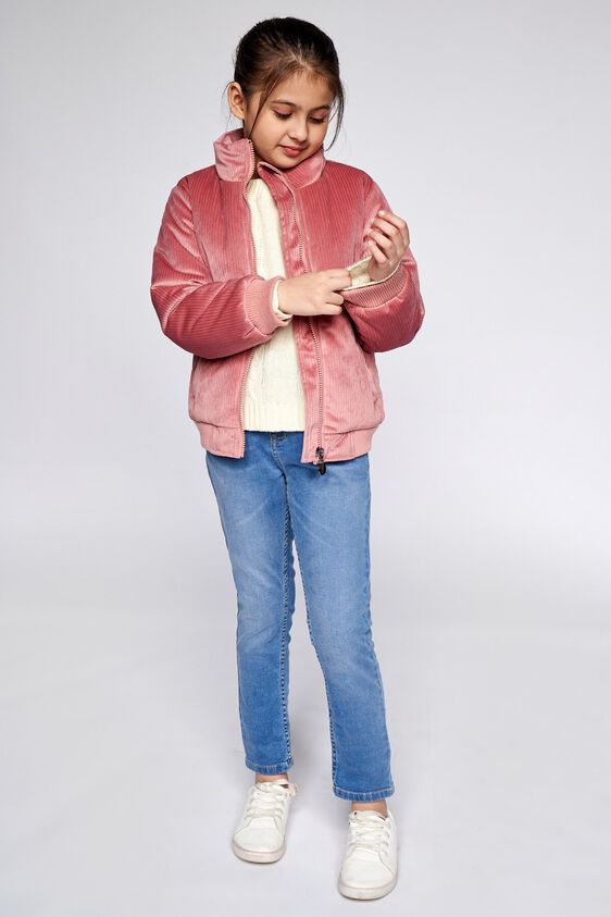 2 - Wine Solid Straight Jacket, image 2