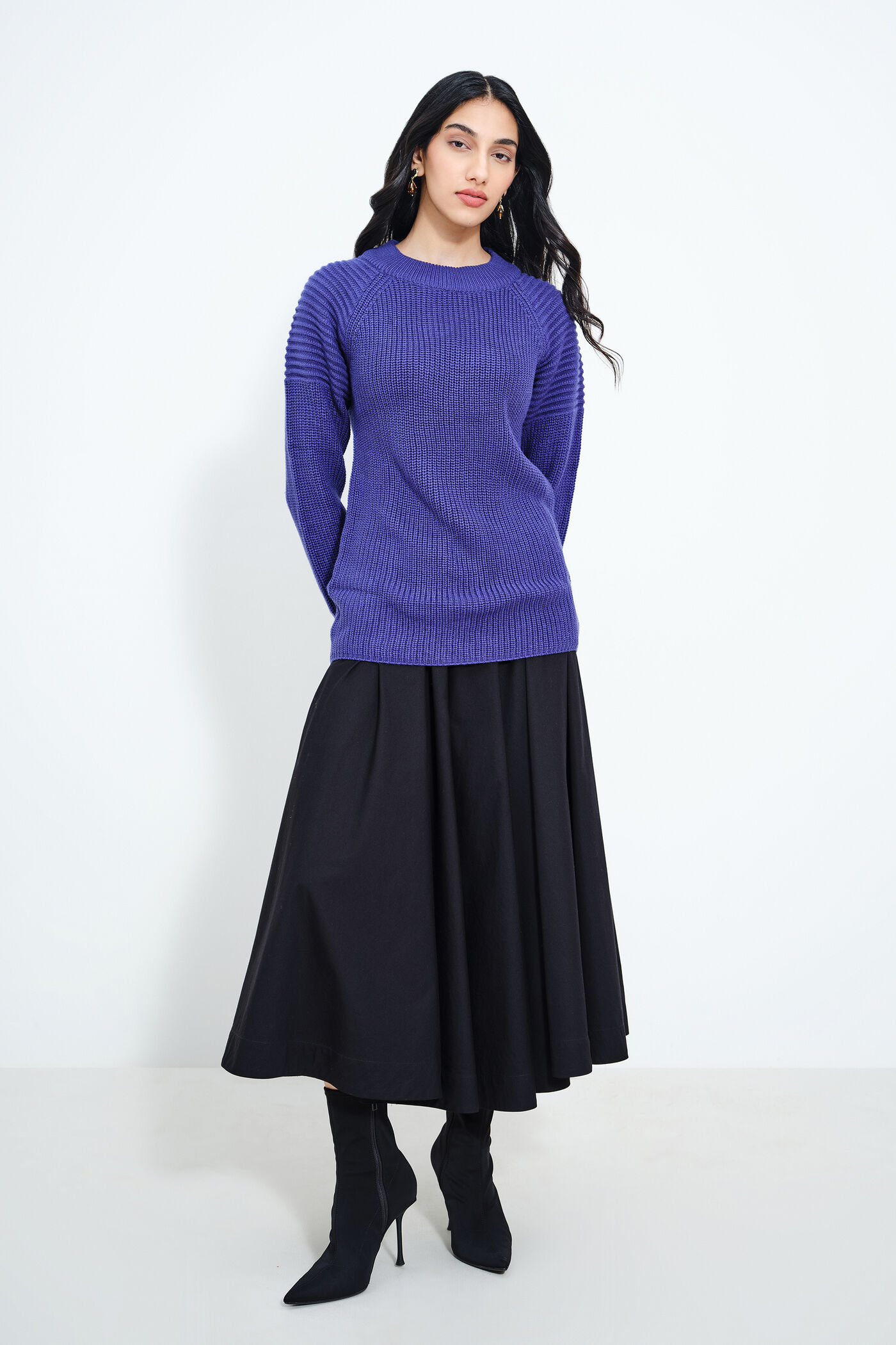 Blue Solace Sweater