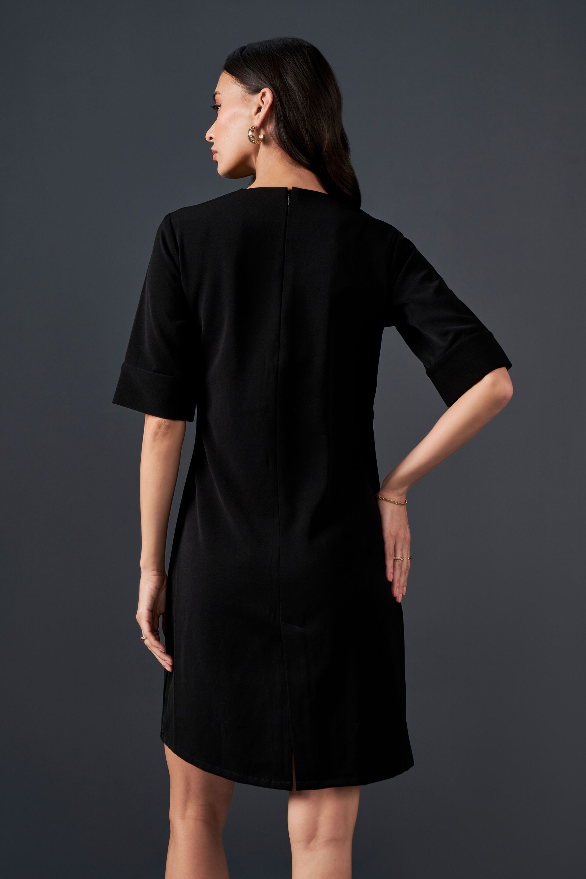 Deck Up Dress, Black, image 5