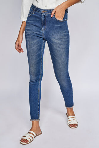 Blue Solid Straight Bottom, Midnight Blue, image 2