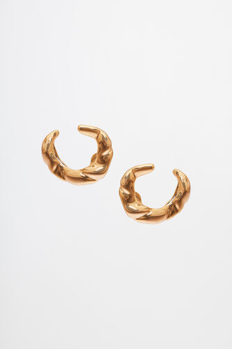 Gleaming Gold Earrings, , image 1