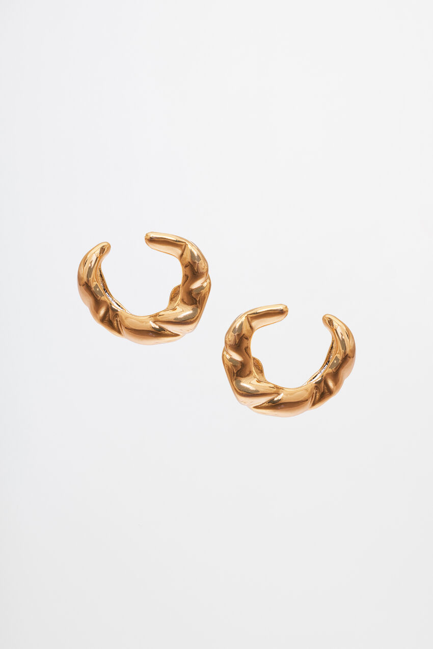 Gleaming Gold Earrings