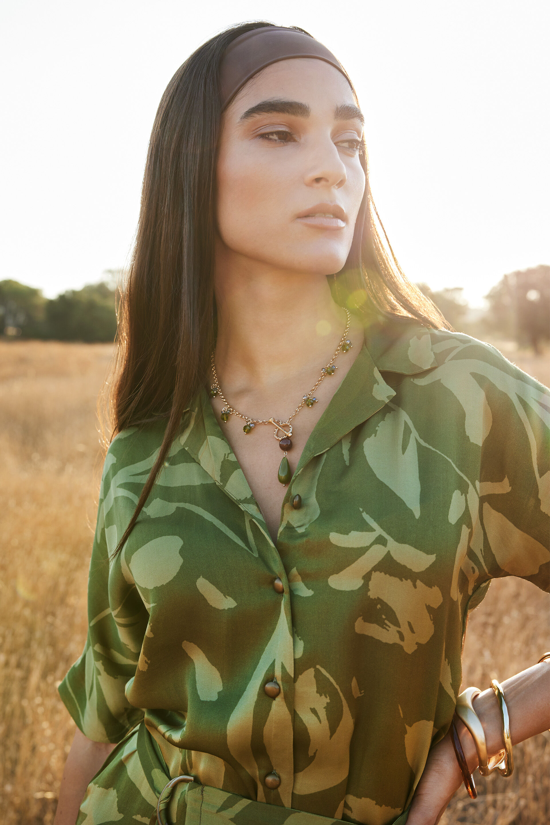 Wilde Modal Dress, Olive, image 4