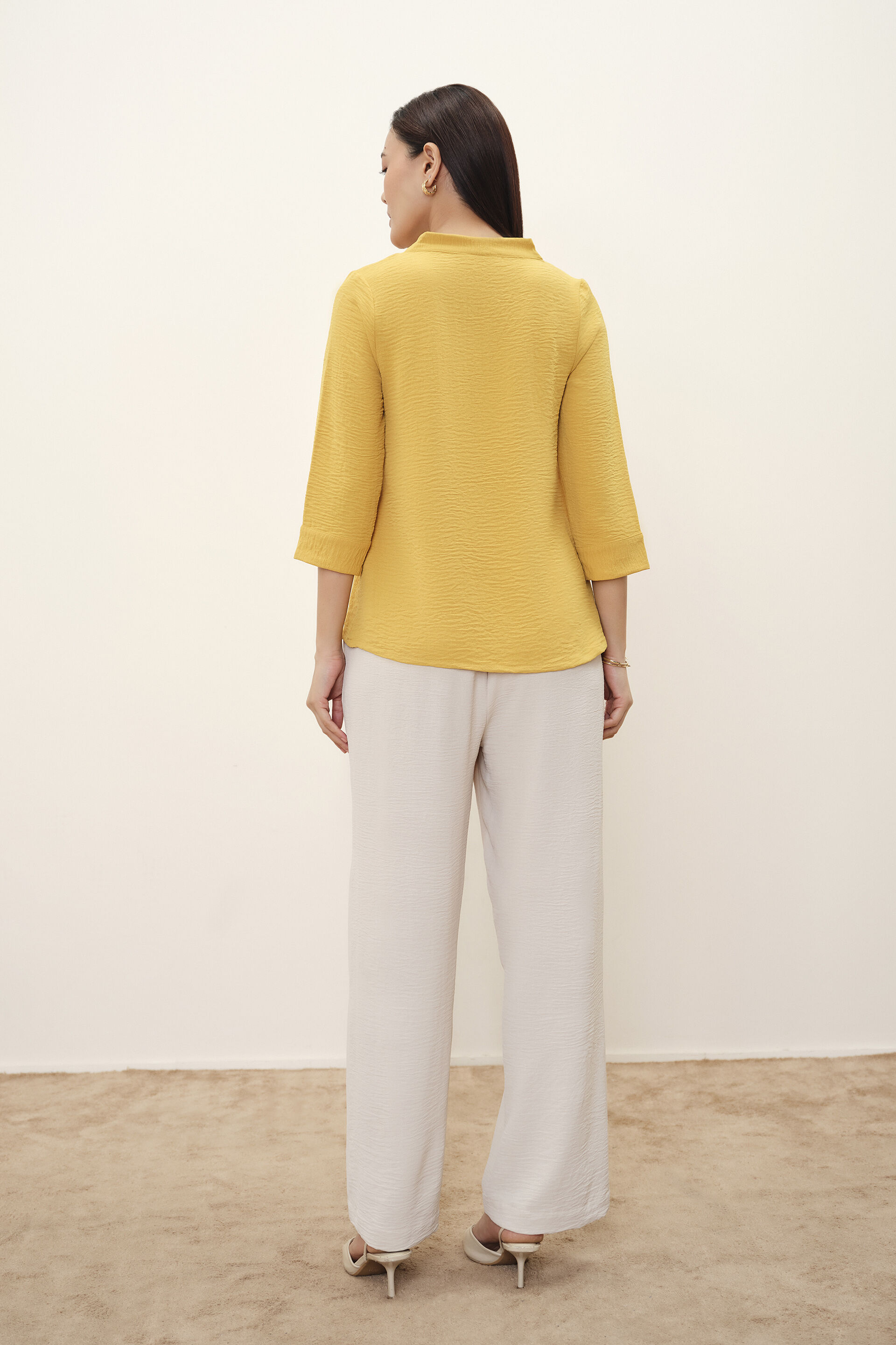 Priscilla Yellow Top, Yellow, image 5