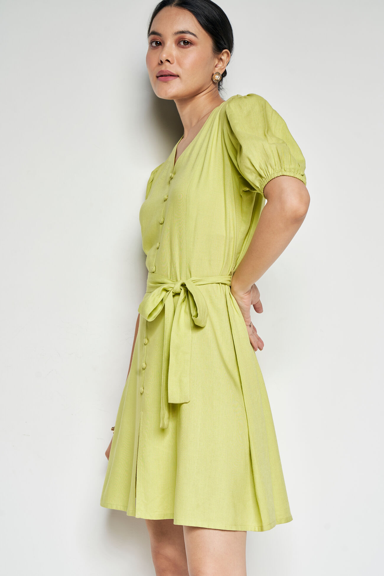 Star In Your Eyes Dress, Lime Green, image 7