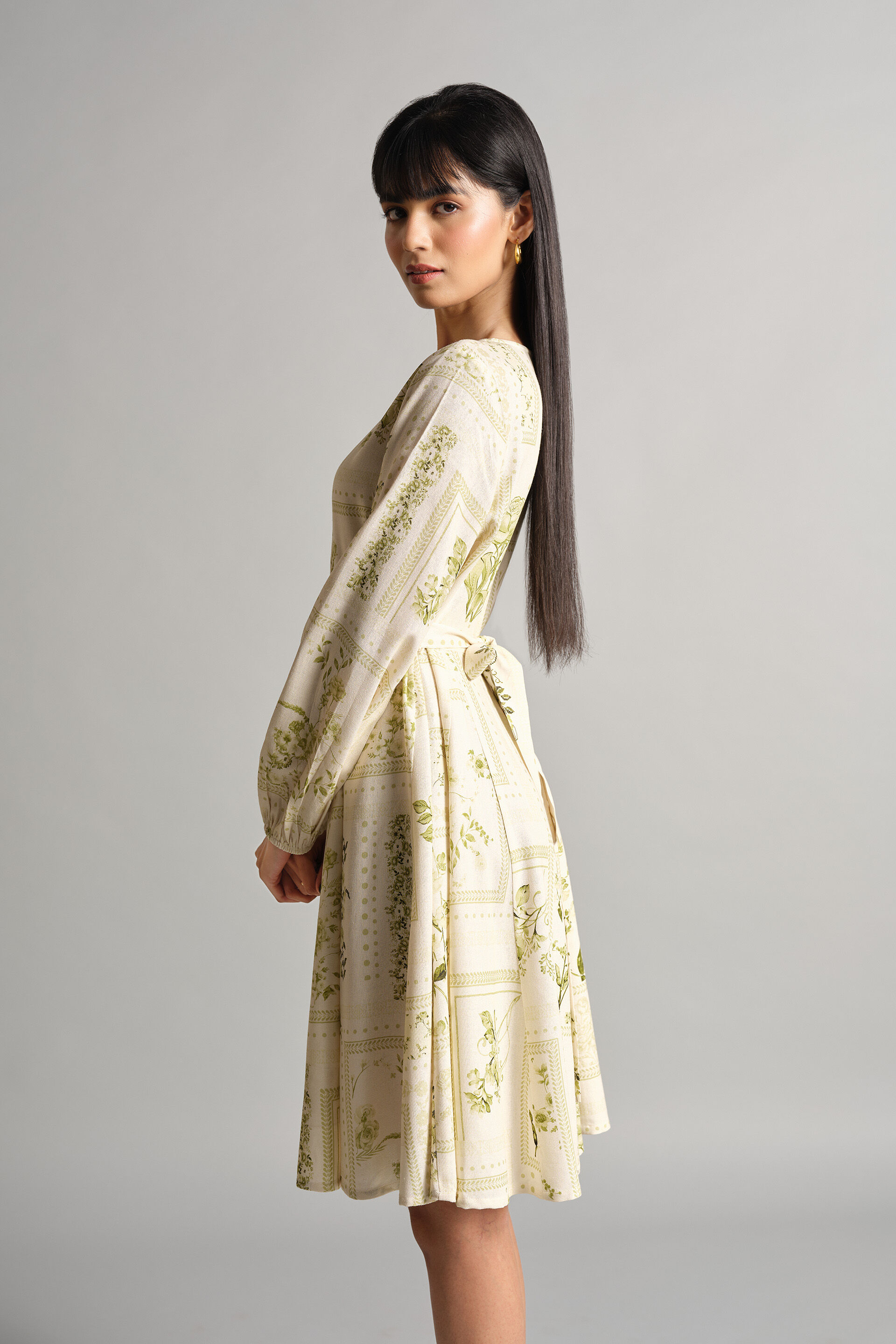 White Of Nature Dress, White, image 4