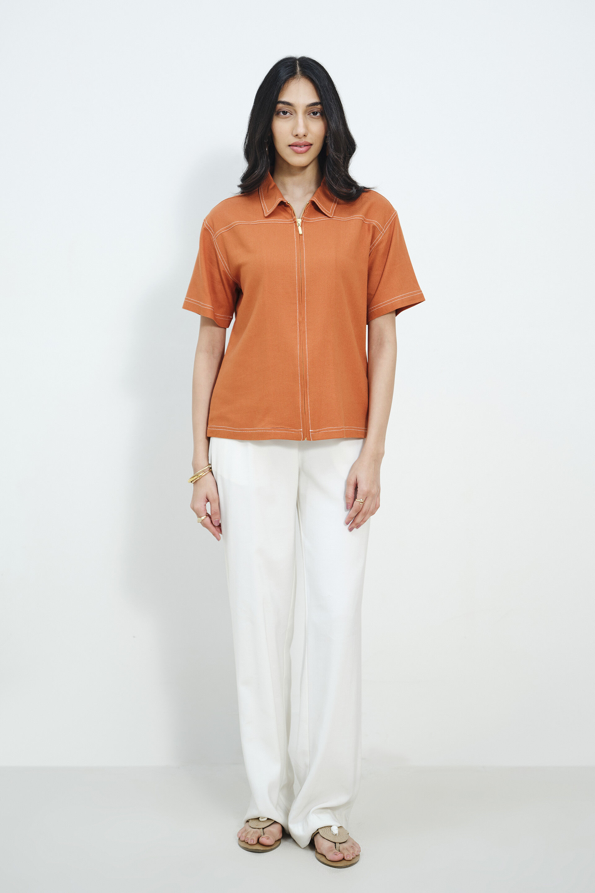 Amber Ease Jacket, Rust, image 1