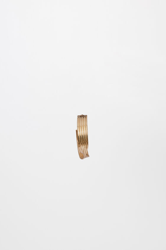 Gold Brass Earring, , image 2