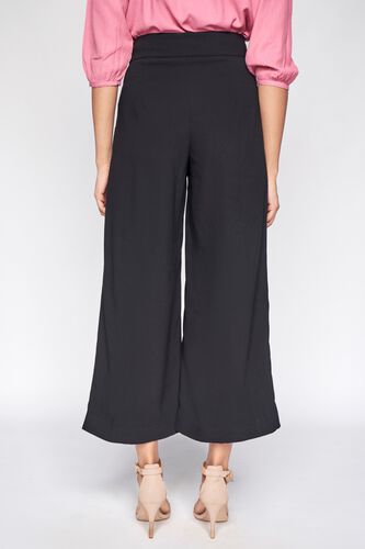 4 - Black Solid Flared Bottom, image 4