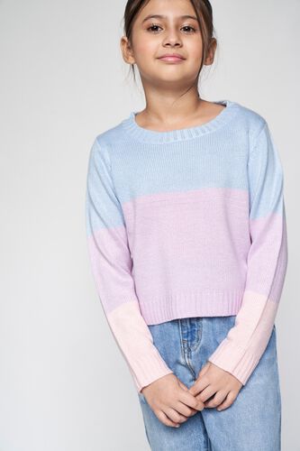 3 - Multi Color Colour blocked Straight Top, image 3