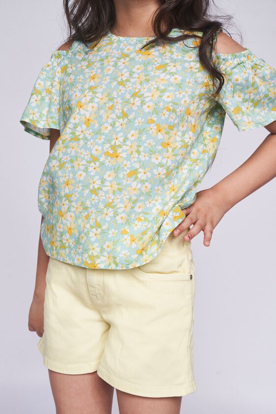 6 - Mint Floral Straight Top, image 6